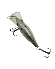 Load image into Gallery viewer, Top View of 1/8 oz LUHR JENSEN BASS SPEED TRAP Fishing Lure in TEXAS SHAD/ CRYSTAL
