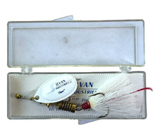 Load image into Gallery viewer, Presentation Box View of MEPP&#39;S AGLIA ADVERTISING SPINNERBAIT Fishing Lure • SILVAN INDUSTRIES, INC.MEPP&#39;S AGLIA ADVERTISING SPINNERBAIT Fishing Lure • SILVAN INDUSTRIES, INC.
