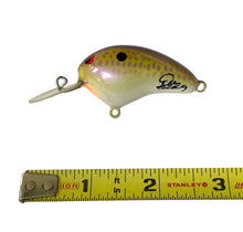 Load image into Gallery viewer, Tape Measure View of  BRIAN&#39;S BEES CRANKBAITS 1 7/8&quot; FAT BODY ROUND LIP Fishing Lure. For Sale Online at Toad Tackle.
