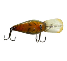 Lade das Bild in den Galerie-Viewer, Belly View of STORM LURES WIGGLE WART Fishing Lure in NATURISTIC BROWN CRAYFISH
