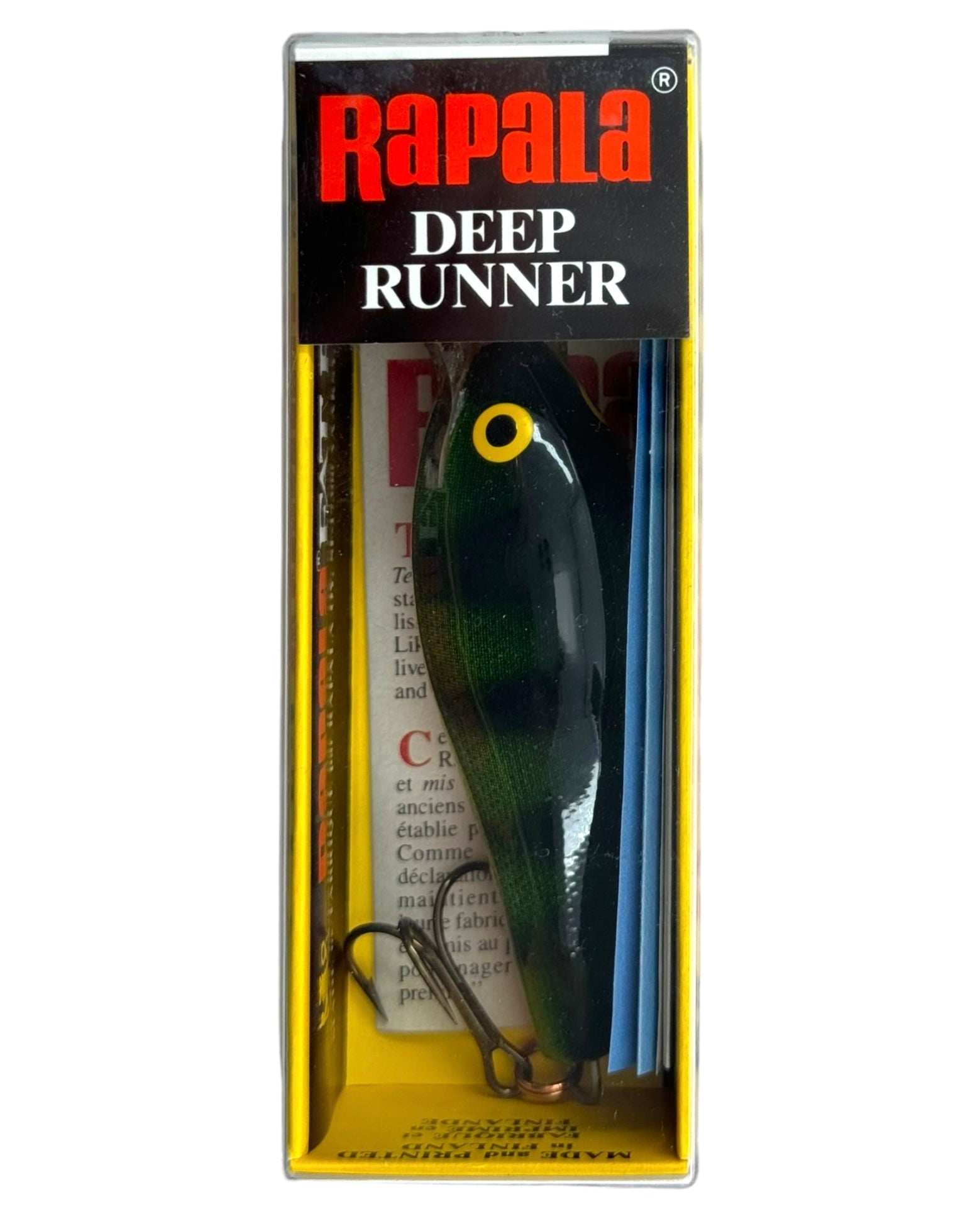 FINLAND • RAPALA LURES FAT RAP 7 Balsa Fishing Lure • FR-7 P PERCH
