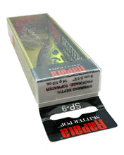 Lade das Bild in den Galerie-Viewer, Box Stats View of RAPALA LURES SKITTER POP Size 9 Topwater Fishing Lure in LIME FROG
