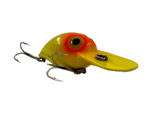 Load image into Gallery viewer, Up Close Lip View of STORM LURES WIGGLE WART Fishing Lure in CHARTREUSE
