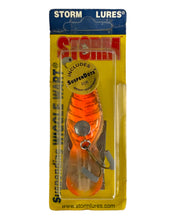 Load image into Gallery viewer, Front Package View of STORM SV62 SUSPENDING WIGGLE WART Fishing Lure in NATURISTIC BROWN CRAYFISH
