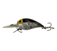 Load image into Gallery viewer, Left Facing View of STORM LURES WIGGLE WART Fishing Lure in PRIZMFLASH BLACK BACK
