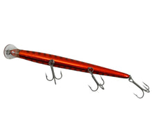 Load image into Gallery viewer, Belly View of BAGLEY BAIT COMPANY BANG-O 7 Fishing Lure in BLACK STRIPES on COPPER FOIL
