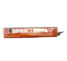 Load image into Gallery viewer, Box Side View of RAPALA SPECIAL GLIDIN&#39; RAP 12 Fishing Lure in BANDED BLACK
