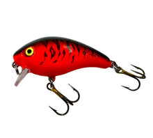 Lade das Bild in den Galerie-Viewer, Left Facing View of Mann&#39;s Bait Company Baby 1- (One Minus) Fishing Lure in FIRE RED FLUORESCENT
