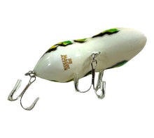 Load image into Gallery viewer, Belly View of ARCADIA REEF BUTCH II MAGIC ACTION Wood Fishing Lure in CHART BLUSH
