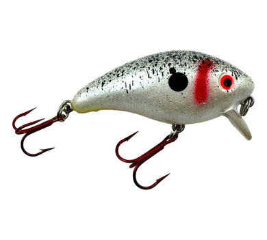 Right Facing View of Mann's Bait Company Baby 1- (One Minus) Fishing Lure in SPLATTER BACK