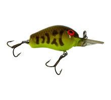 Load image into Gallery viewer, Right Facing View of BANDIT LURES 1100 SERIES Fishing Lure in BROWN CRAWFISH CHARTREUSE BELLY
