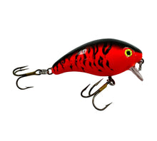 Lade das Bild in den Galerie-Viewer, Right Facing View of Mann&#39;s Bait Company Baby 1- (One Minus) Fishing Lure in FIRE RED FLUORESCENT
