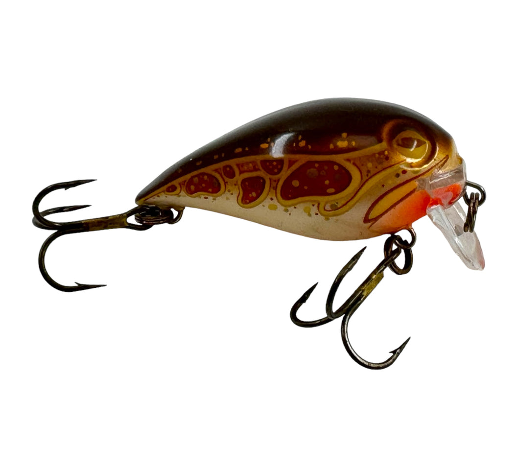 Right Facing View of STORM LURES SUBWART Size 5 Fishing Lure in BROWN FROG