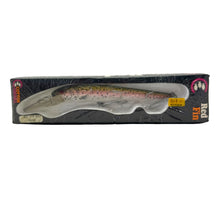 Load image into Gallery viewer, COTTON CORDELL 1000DD RED FIN DEEP Fishing Lure w/ Box in RAINBOW TROUT. Muskie or Trophy Fish Sized Bait.
