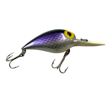Lade das Bild in den Galerie-Viewer, Right Facing View of STORM LURES WIGGLE WART Fishing Lure in PURPLE SCALE
