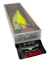 Load image into Gallery viewer, Box Stats View of RAPALA LURES GLIDIN&#39; RAP 12 Fishing Lure in HOT OLIVE
