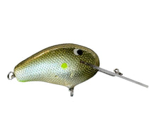 Load image into Gallery viewer, Right Facing View of C-FLASH CRANKBAITS Handcrafted Deep Diver Fishing Lure in GREEN FOIL
