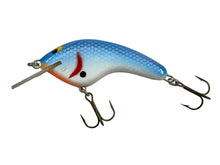 Charger l&#39;image dans la galerie, Left Facing View of SUDDETH LITTLE BOSS HAWG RATTLIN Fishing Lure From Danielsville, Georgia in BLUE SCALE
