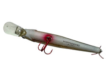 Lataa kuva Galleria-katseluun, Belly View of LUCKY CRAFT REAL SKIN POINTER 100 RS Fishing Lure in GHOST MINNOW

