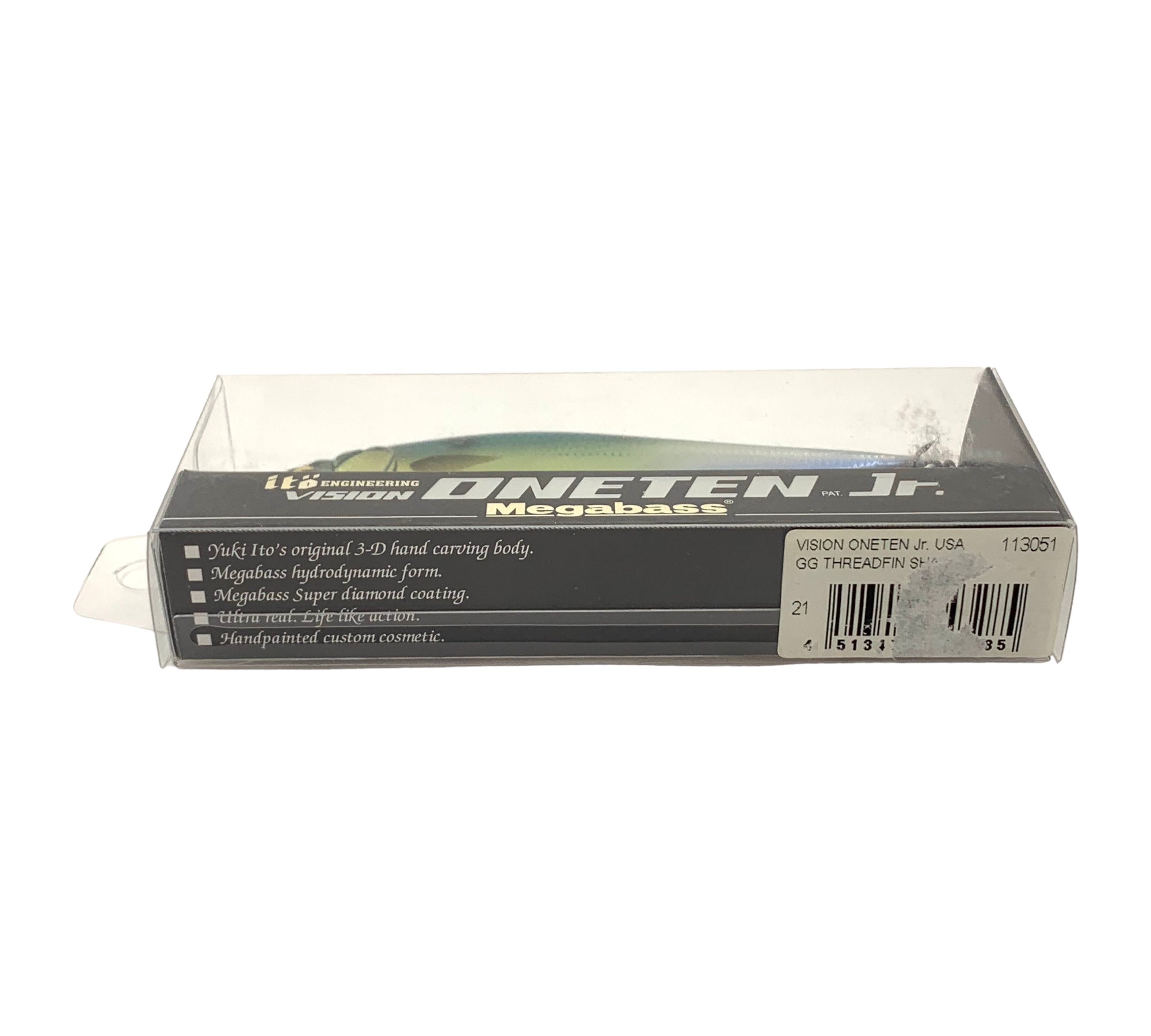 ITO • MEGABASS Vision ONETEN +1 Fishing Lure • ELEGY BONE – Toad