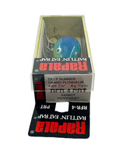 Load image into Gallery viewer, Box Stats View of RAPALA RATTLIN&#39; FAT RAP RFR-4 Fishing Lure in PARROT
