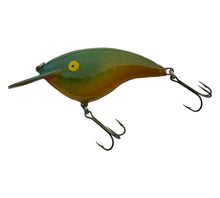 Load image into Gallery viewer, Left Facing View for Handmade Wood &quot;O&quot; RIDGE Fishing Lure. Custom Vintage Balsa Crankbait Made in Oak Ridge, Tennessee.
