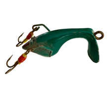 Load image into Gallery viewer, Antique Ed Wood Bait CRAB CRAWLER Fishing Lure • GREEN

