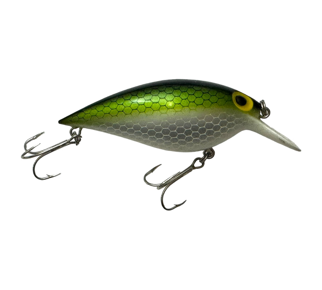 Right Facing View of  STORM LURES ThinFin FATSO Fishing Lure in GREEN SCALE