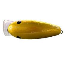 Load image into Gallery viewer, Back View of C-FLASH CRANKBAITS Handcrafted Square Bill Fishing Lure in MUSTARD SHAD
