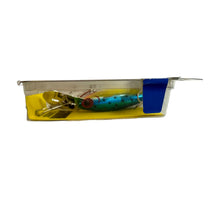 Cargar imagen en el visor de la galería, Blue View of STORM LURES HOT N TOT Fishing Lure in METALLIC BLUE/YELLOW/SPECKS
