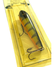 Lade das Bild in den Galerie-Viewer, NU-CLASSIC TACKLE COMPANY 6 1/4&quot; Handcrafted Wood Fishing Lure in PERCH SCALE
