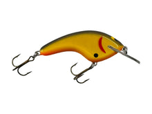 Charger l&#39;image dans la galerie, Right Facing View of SUDDETH LITTLE BOSS HAWG RATTLIN Fishing Lure From Danielsville, Georgia in YELLOW w/ BLACK BACK
