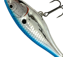 Lade das Bild in den Galerie-Viewer, UP UP Close View of RAPALA LURES GLR-12 GLIDIN&#39; RAP Fishing Lure in CHROME BLUE
