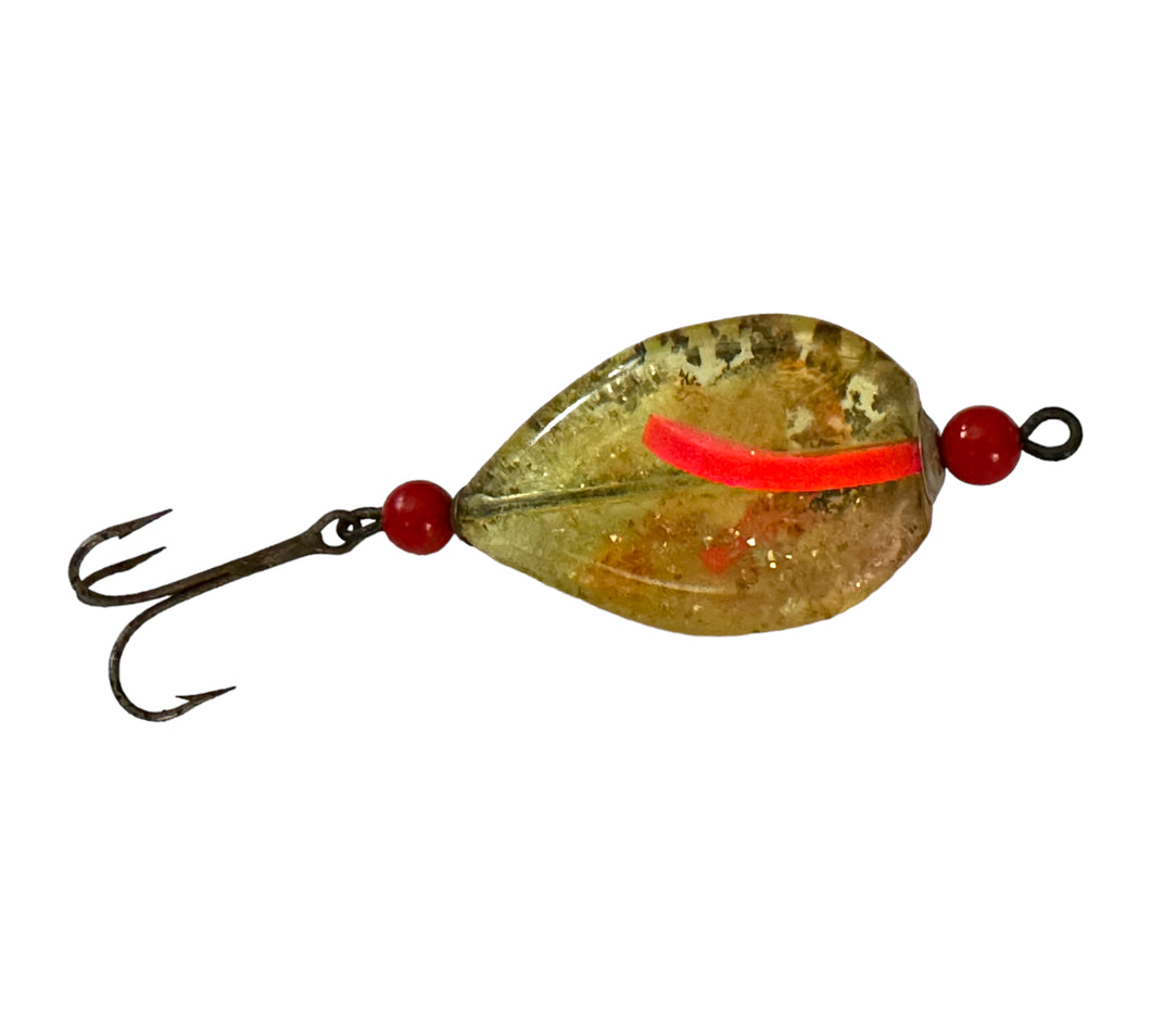 Right Facing View of MID-CENTURY MODERN (MCM) SPACE RACE NEON Fishing Lure
