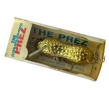 Charger l&#39;image dans la galerie, COTTON CORDELL TACKLE THE PREZ Fishing Lure with Original Box in GOLD PEANUT. President&nbsp;JIMMY CARTER Political &amp; Commemorative Crankbait.
