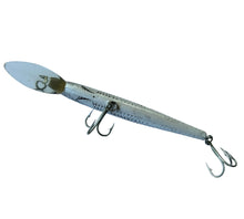 Load image into Gallery viewer, Belly View of COTTON CORDELL RED FIN DEEP Fishing Lure in NATURAL STRIPED BASS. Vintage Box for Big Fish JerkBait&nbsp; Included
