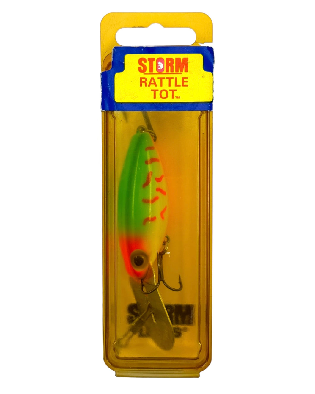 STORM LURES RATTLE TOT Fishing Lure in RED HOT TIGER