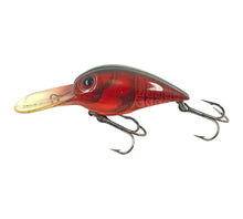 Lade das Bild in den Galerie-Viewer, Left Facing View of STORM LURES WIGGLE WART Fishing Lure in V209 NATURISTIC RED CRAWFISH
