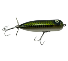 Load image into Gallery viewer, Right Facing View of HEDDON DOWAGIAC LURES MAGNUM TORPEDO Vintage Fishing Lure in BABY BASS
