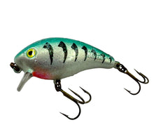 Charger l&#39;image dans la galerie, Left Facing View of Mann&#39;s Bait Company Baby One Minus Fishing Lure in WHITE CRAPPIE CRYSTAGLOW
