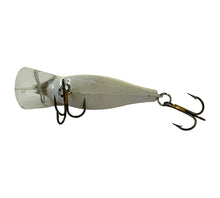 Load image into Gallery viewer, Belly View of 1/8 oz LUHR JENSEN BASS SPEED TRAP Fishing Lure in TEXAS SHAD/ CRYSTAL
