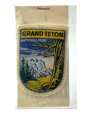 GRAND TETON NATIONAL PARK Vintage Souvenir Patch