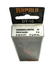 Lade das Bild in den Galerie-Viewer, Box Stats View of Rapala Lures DT-10 Fishing Lure in CRAWDAD
