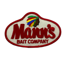 Charger l&#39;image dans la galerie, Cover Photo for  MANN&#39;S BAIT COMPANY Fishing Collector Patch w/  ROBUST STITCHING
