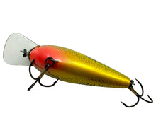 Load image into Gallery viewer, Belly View for COTTON CORDELL BIG O Fishing Lure in BLUEGILL. Fred Young’s Balsa Wood Crankbait. 
