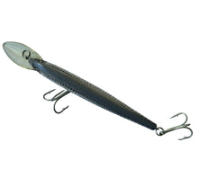 Load image into Gallery viewer, Back View of COTTON CORDELL RED FIN DEEP Fishing Lure in NATURAL STRIPED BASS. Vintage Box for Big Fish JerkBait&nbsp; Included
