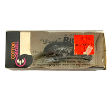Load image into Gallery viewer, Boxed View of COTTON CORDELL DEEP BIG O Fishing Lure w/Original Box &amp; Insert in NATURAL BASS
