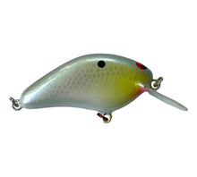Load image into Gallery viewer, Handmade Bass Lures • BRIAN&#39;S BEES CRANKBAITS 2 3/8&quot; THICK FLAT SIDE ROUND BILL Fishing Lure • #219 SILVER PEARL
