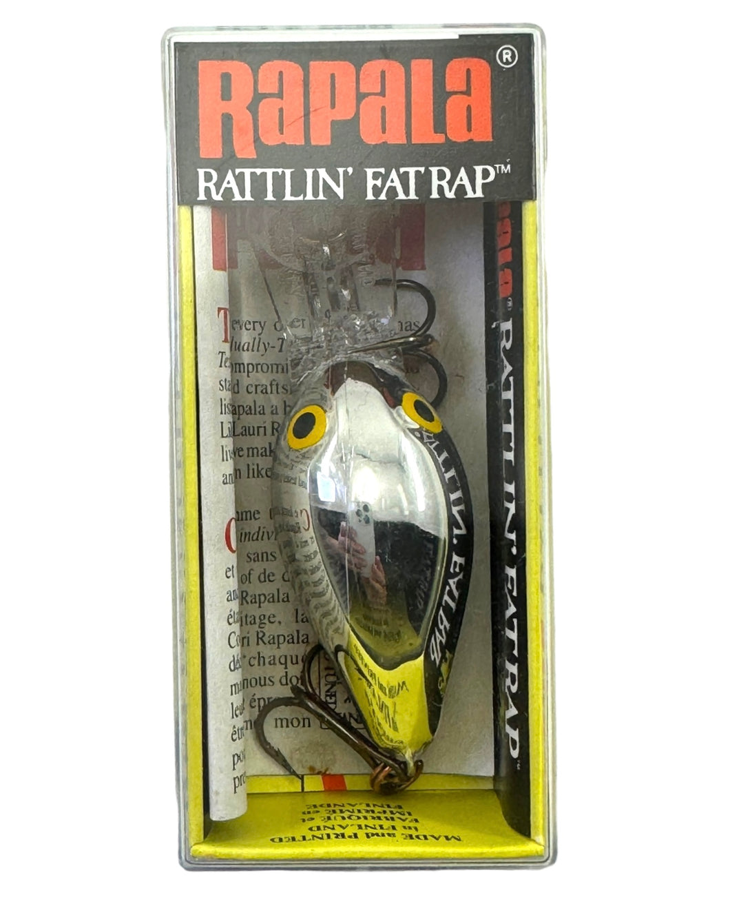 RAPALA LURES RATTLIN FAT RAP 4 Fishing Lure • CHROME – Toad Tackle
