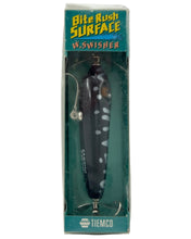 Load image into Gallery viewer, TIEMCO BITE RUSH SURFACE W. SWISHER Topwater Fishing Lure in SILVER BLACK
